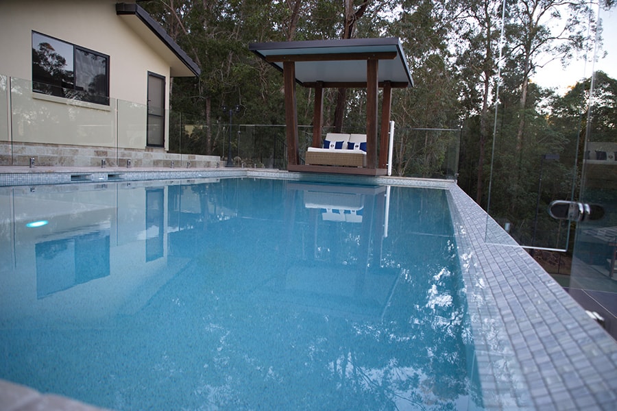 Out of ground concrete pool in The Gap, Brisbane